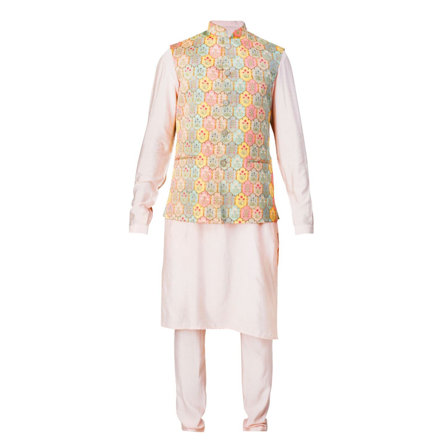 Buy Multicolor Kurta Set For Men Indyverse